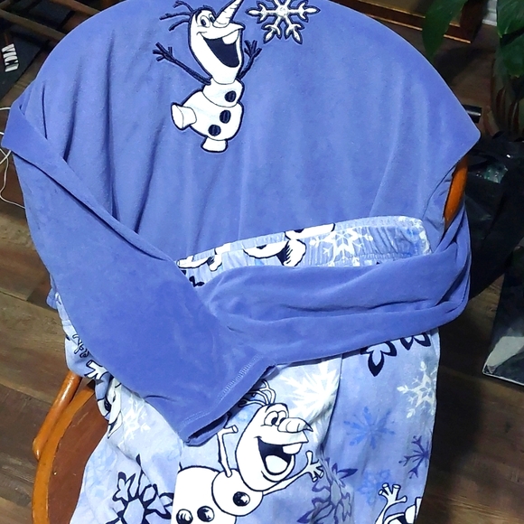Disney Frozen 2 Piece PJ's  0041 Sz L - Picture 5 of 5